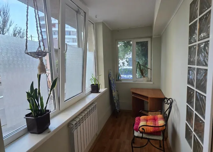 в парковой зоне возле моря